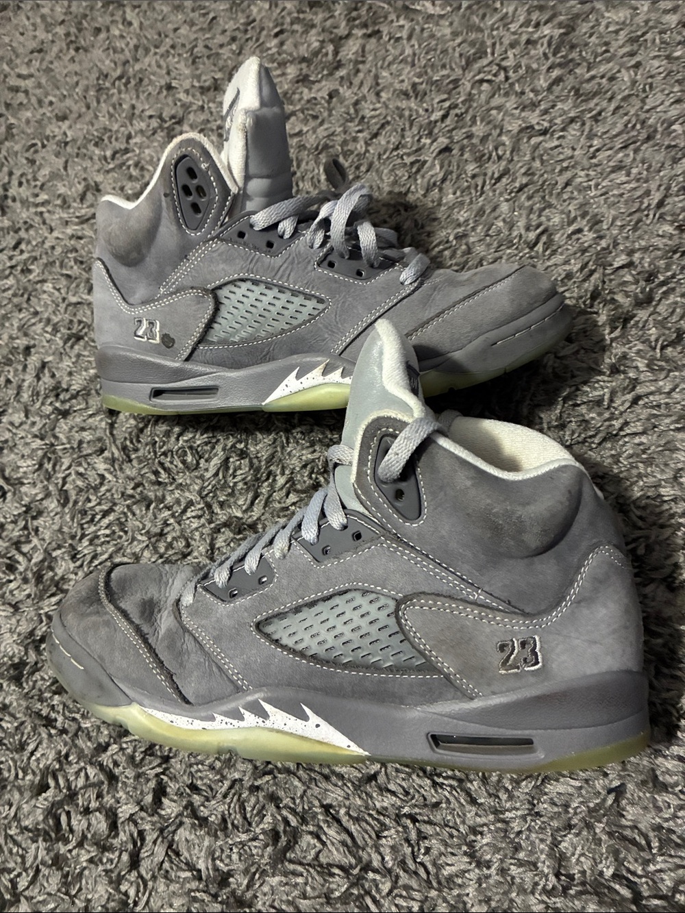 Jordan 5 wolf grey